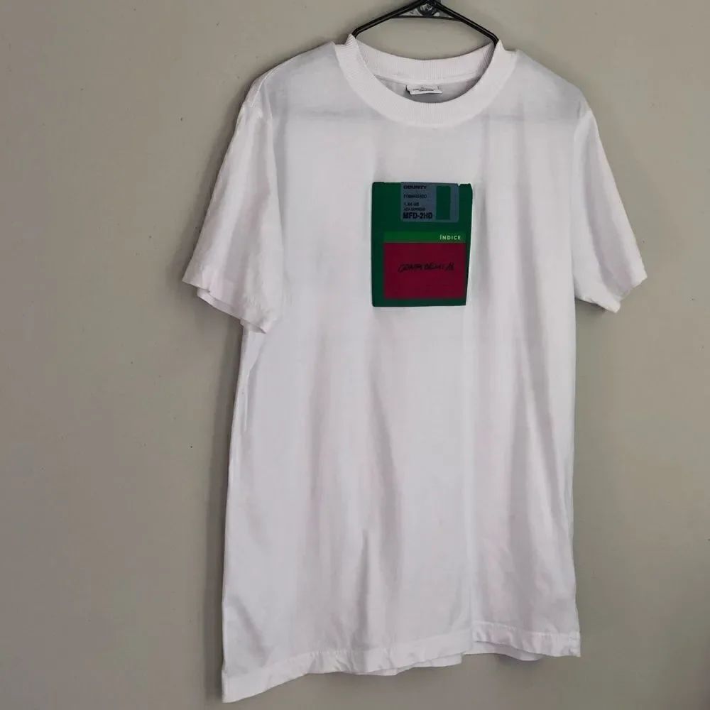 Marcelo Burlon Floppy Disk 💾 T-Shirt RARE!!! - Picture 3 of 8